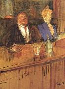  Henri  Toulouse-Lautrec Bar oil painting reproduction